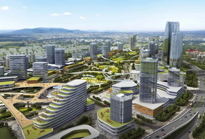 大慶西站站前地區城市設計